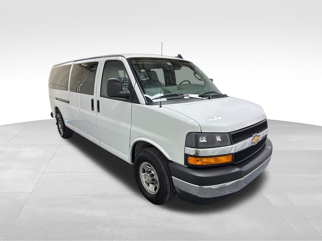 Used 2025 Chevrolet Express Cargo 3500 LT Van Extended Passenger Van