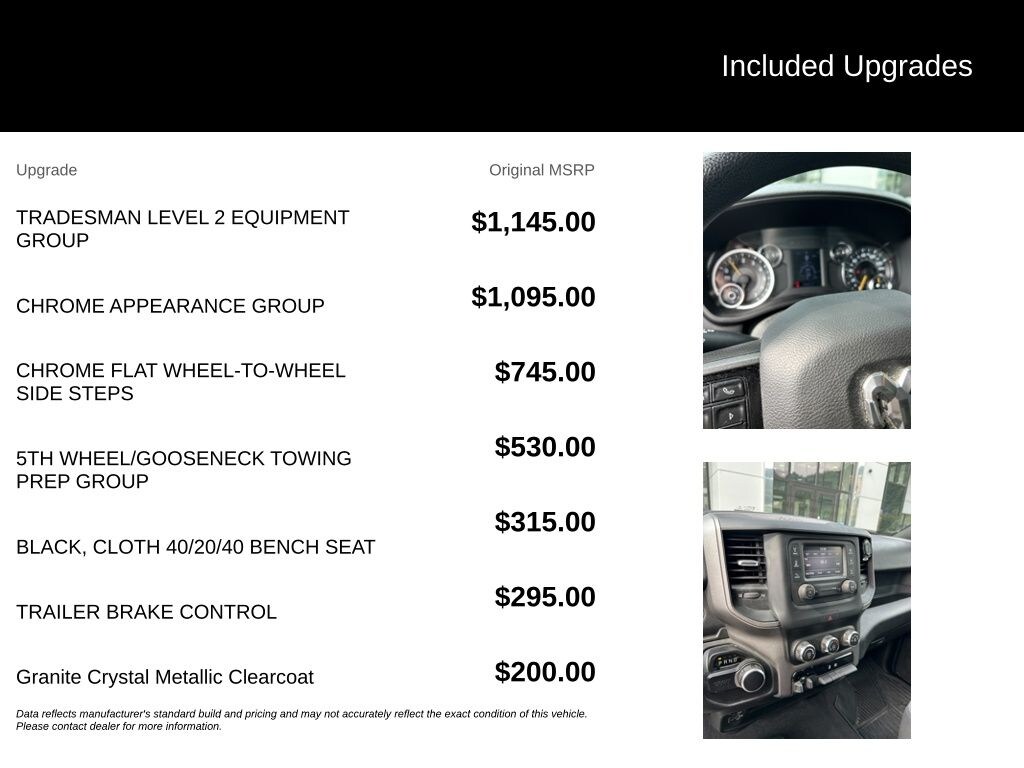 Used 2021 Ram 2500 Tradesman Truck Crew Cab