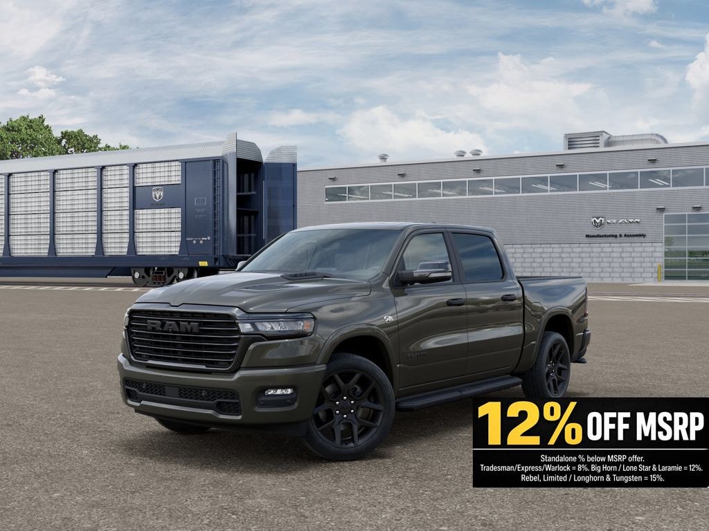 New 2026 Ram 1500 LARAMIE CREW CAB 4X4 5'7 BOX Pickup