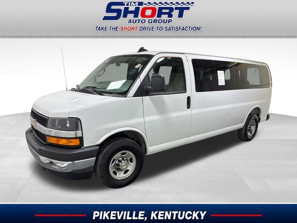 Used 2025 Chevrolet Express Cargo 3500 LT Van Extended Passenger Van