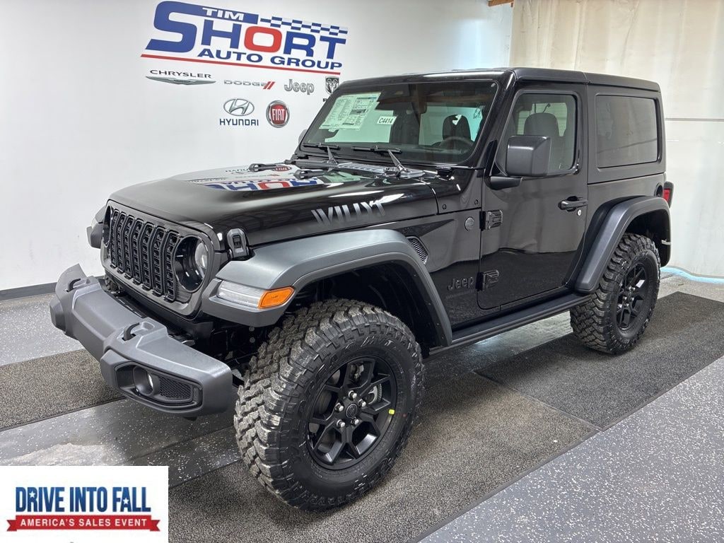 New 2026 Jeep Wrangler 2-DOOR WILLYS Sport Utility