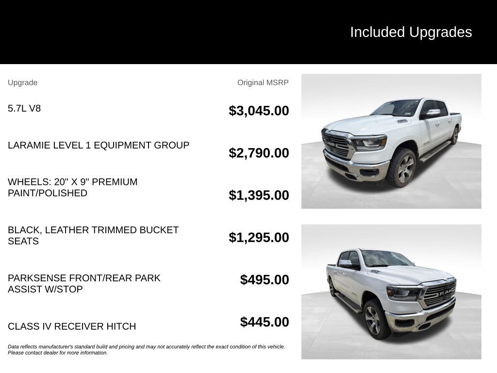 Used 2024 Ram 1500 Laramie Truck Crew Cab