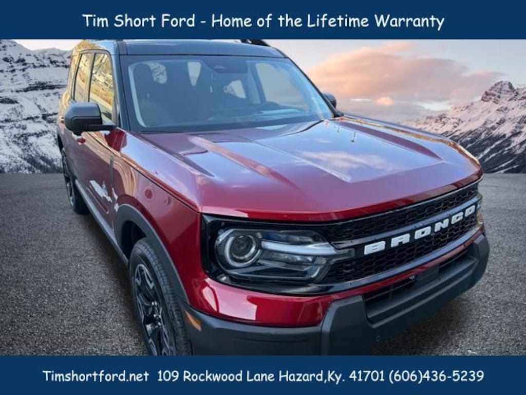 New 2025 Ford Bronco Sport Outer Banks SUV