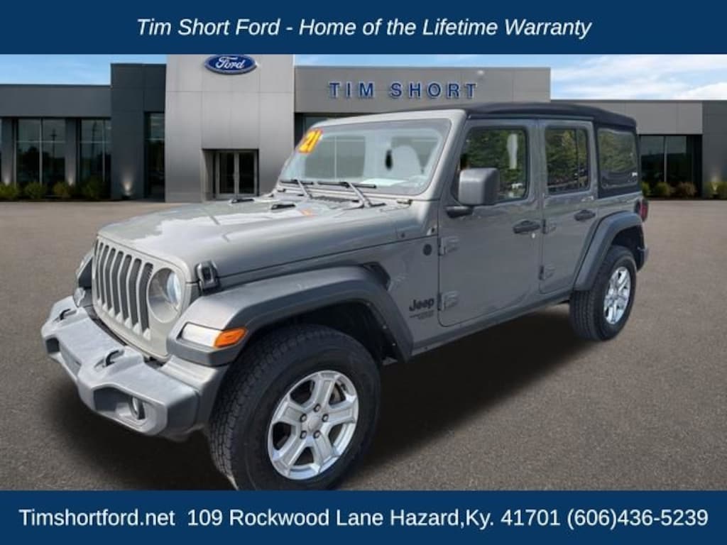 Used 2021 Jeep Wrangler Unlimited Sport SUV