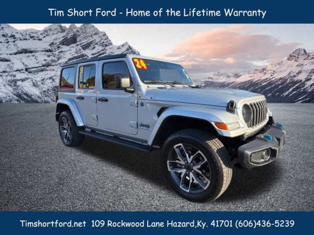 Used 2024 Jeep Wrangler 4xe Sport SUV