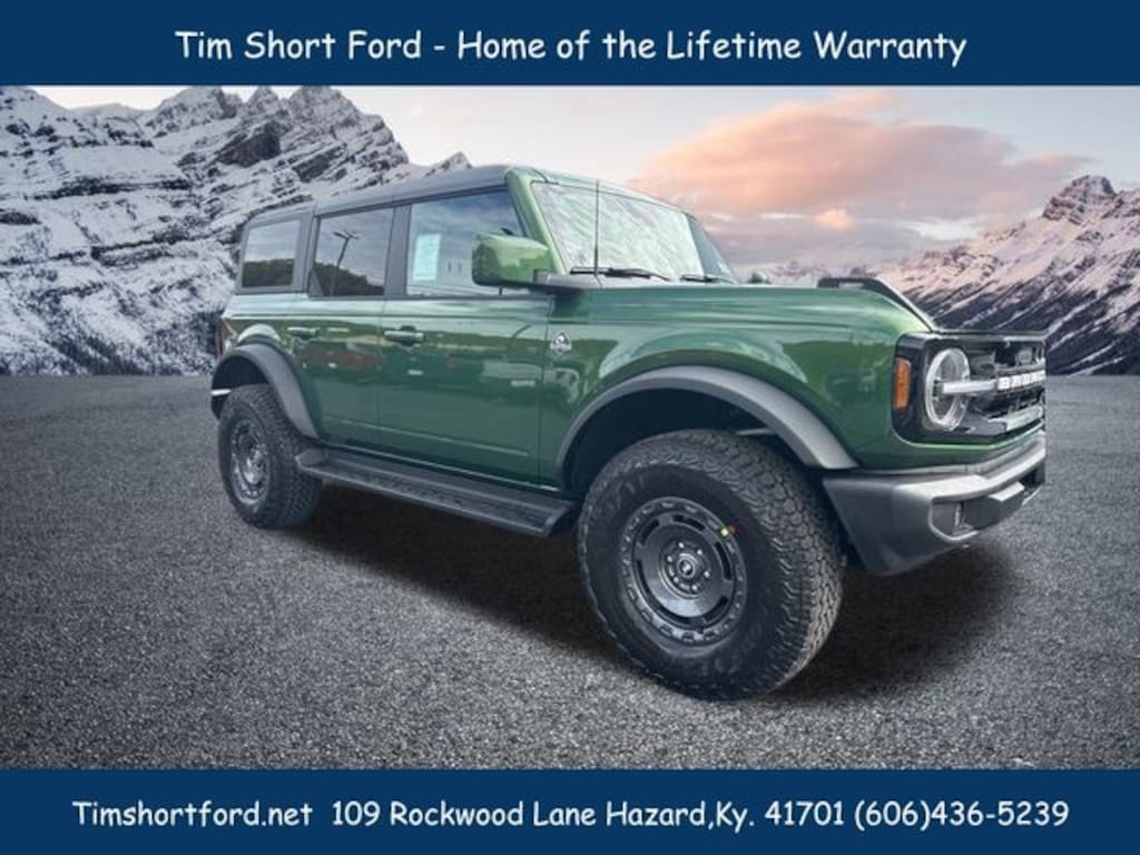 New 2025 Ford Bronco Outer Banks SUV