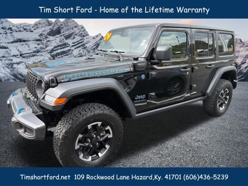 Used 2024 Jeep Wrangler 4xe Rubicon SUV