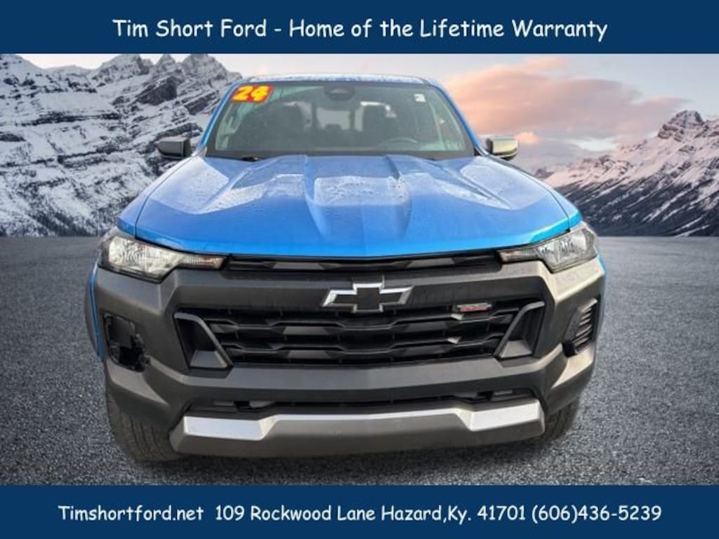 Used 2024 Chevrolet Colorado Trail Boss Truck Crew Cab