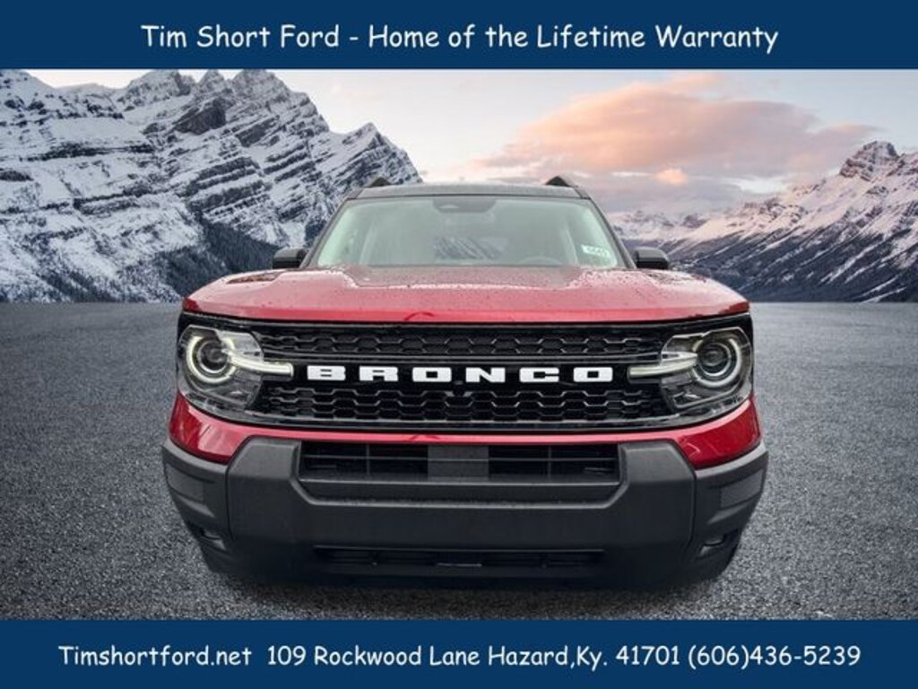 New 2025 Ford Bronco Sport Outer Banks SUV