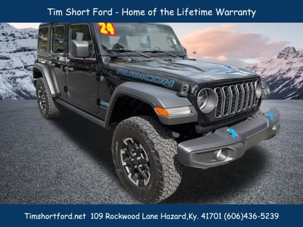 Used 2024 Jeep Wrangler 4xe Rubicon SUV