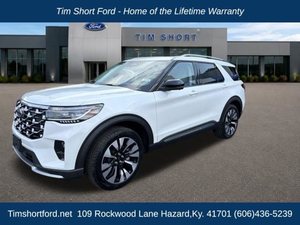 New 2026 Ford Explorer Platinum SUV