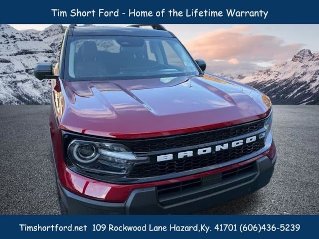 New 2025 Ford Bronco Sport Outer Banks SUV