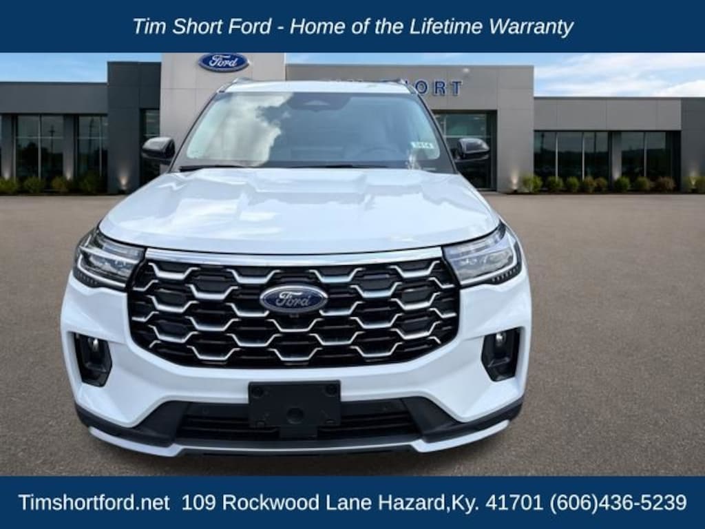 New 2026 Ford Explorer Platinum SUV