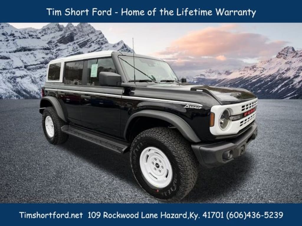 New 2025 Ford Bronco Heritage Edition SUV