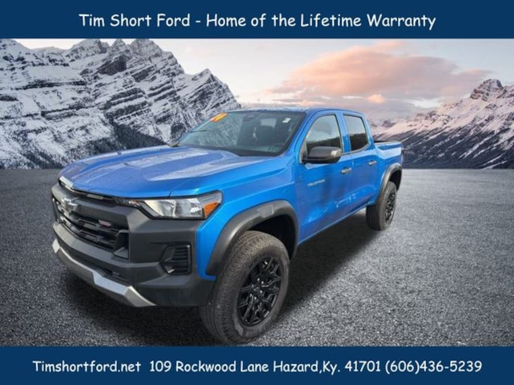 Used 2024 Chevrolet Colorado Trail Boss Truck Crew Cab