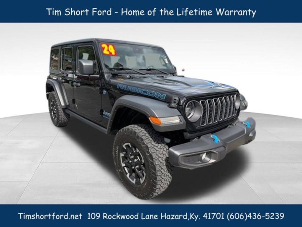 Used 2024 Jeep Wrangler 4xe Rubicon SUV