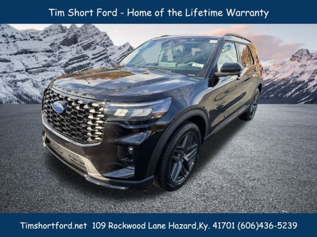 New 2026 Ford Explorer ST-Line SUV