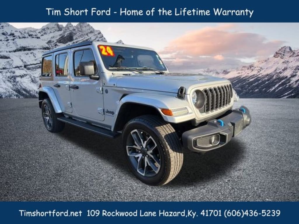 Used 2024 Jeep Wrangler 4xe Sport SUV