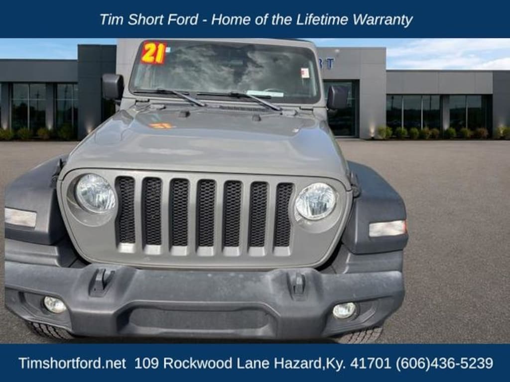 Used 2021 Jeep Wrangler Unlimited Sport SUV