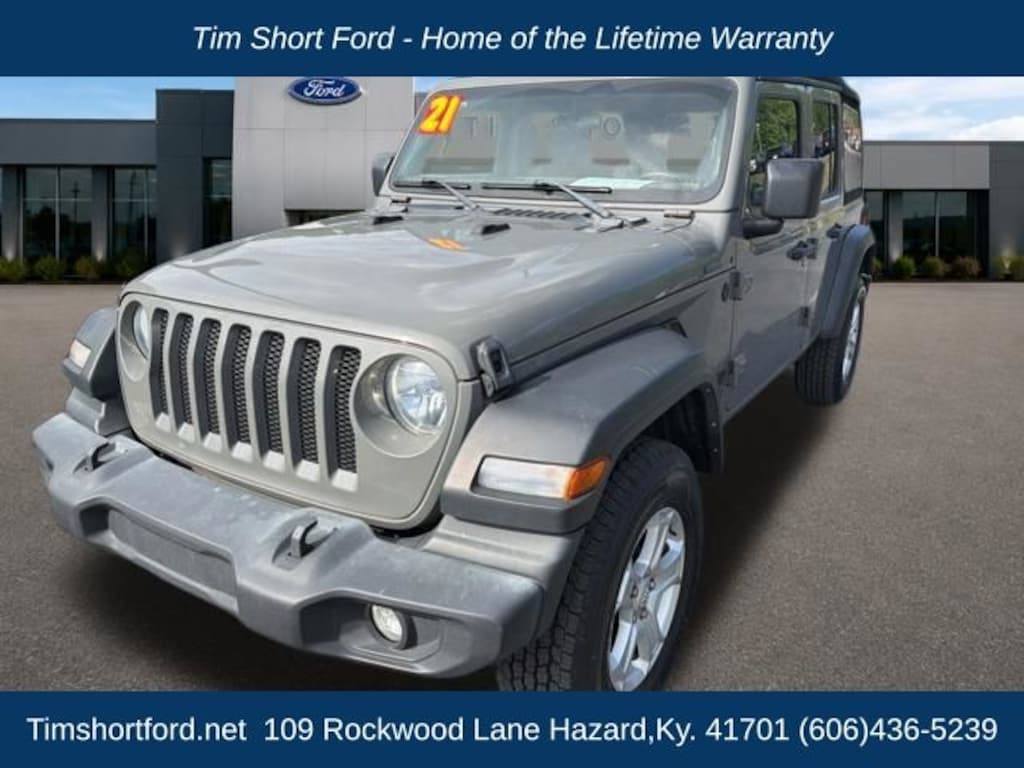 Used 2021 Jeep Wrangler Unlimited Sport SUV