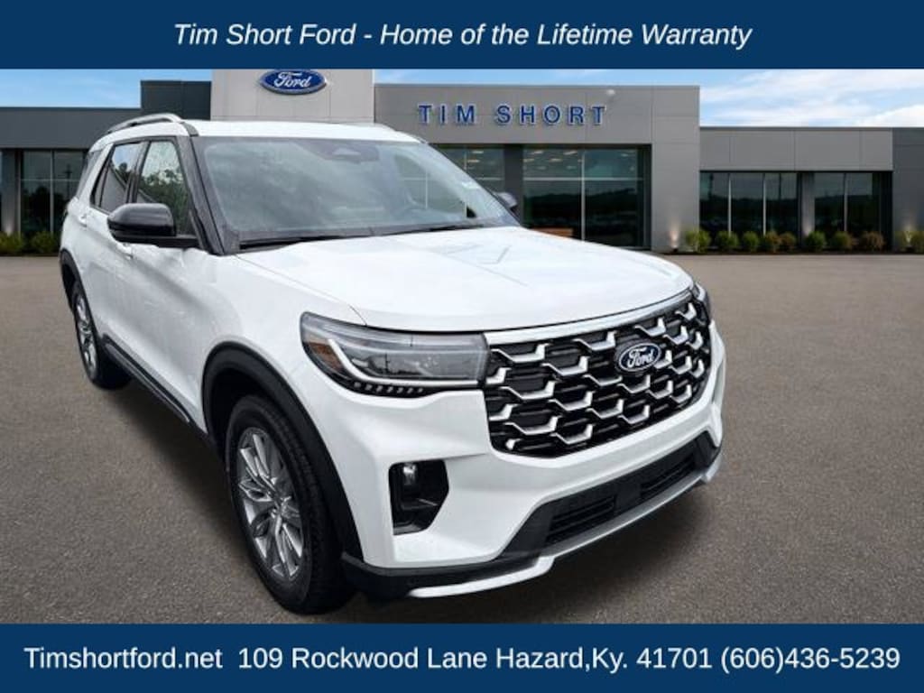 New 2027 Ford Explorer Platinum SUV