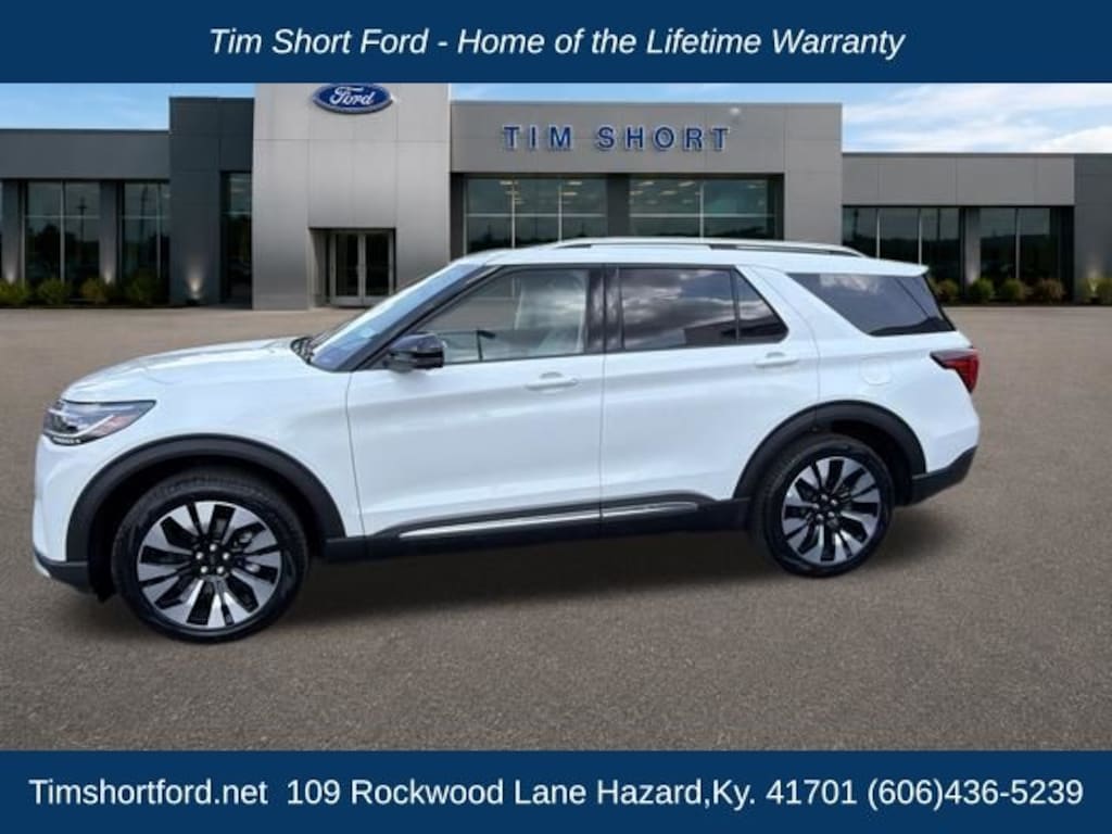 New 2026 Ford Explorer Platinum SUV