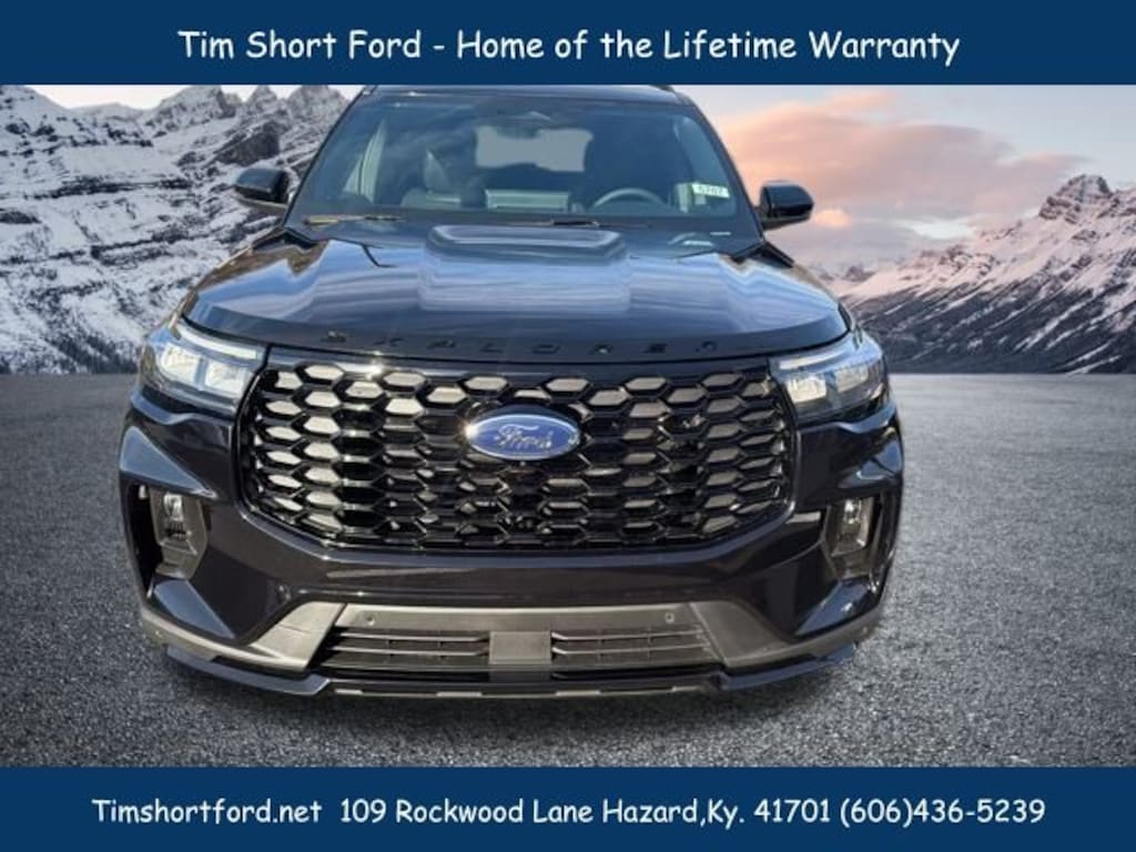 New 2026 Ford Explorer ST-Line SUV