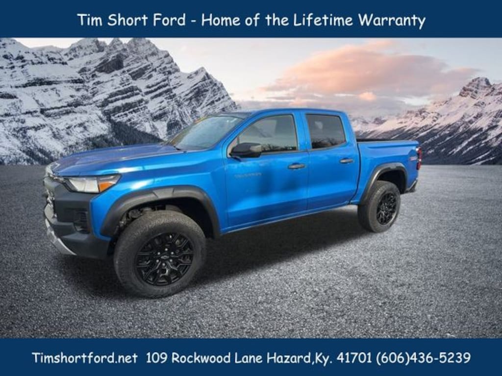 Used 2024 Chevrolet Colorado Trail Boss Truck Crew Cab