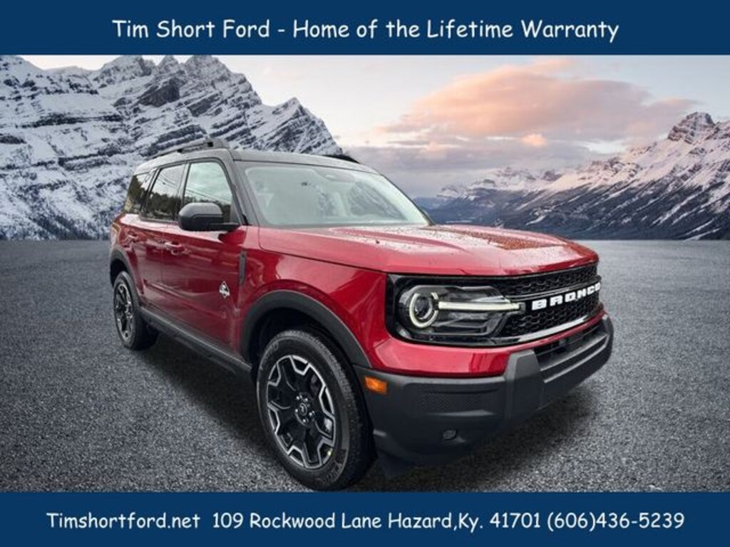 New 2025 Ford Bronco Sport Outer Banks SUV