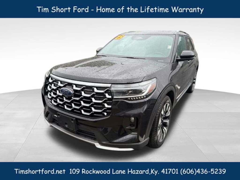 Used 2025 Ford Explorer Platinum SUV