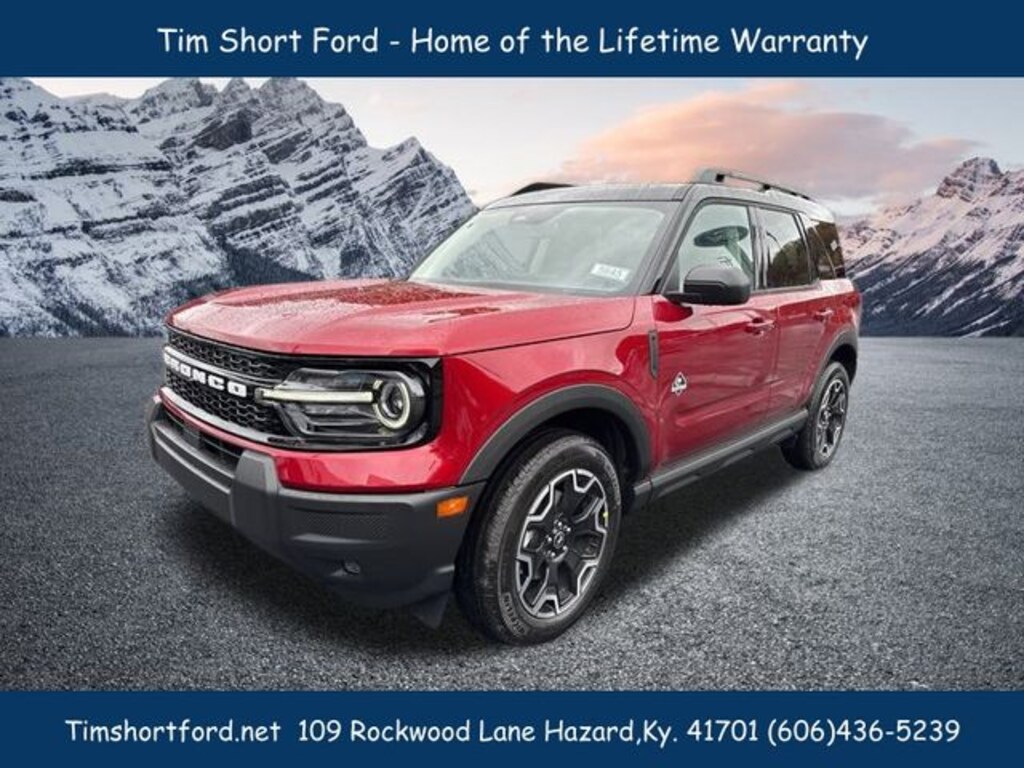New 2025 Ford Bronco Sport Outer Banks SUV