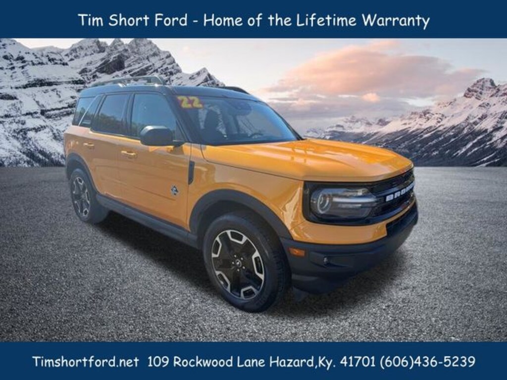 Used 2022 Ford Bronco Sport Outer Banks SUV