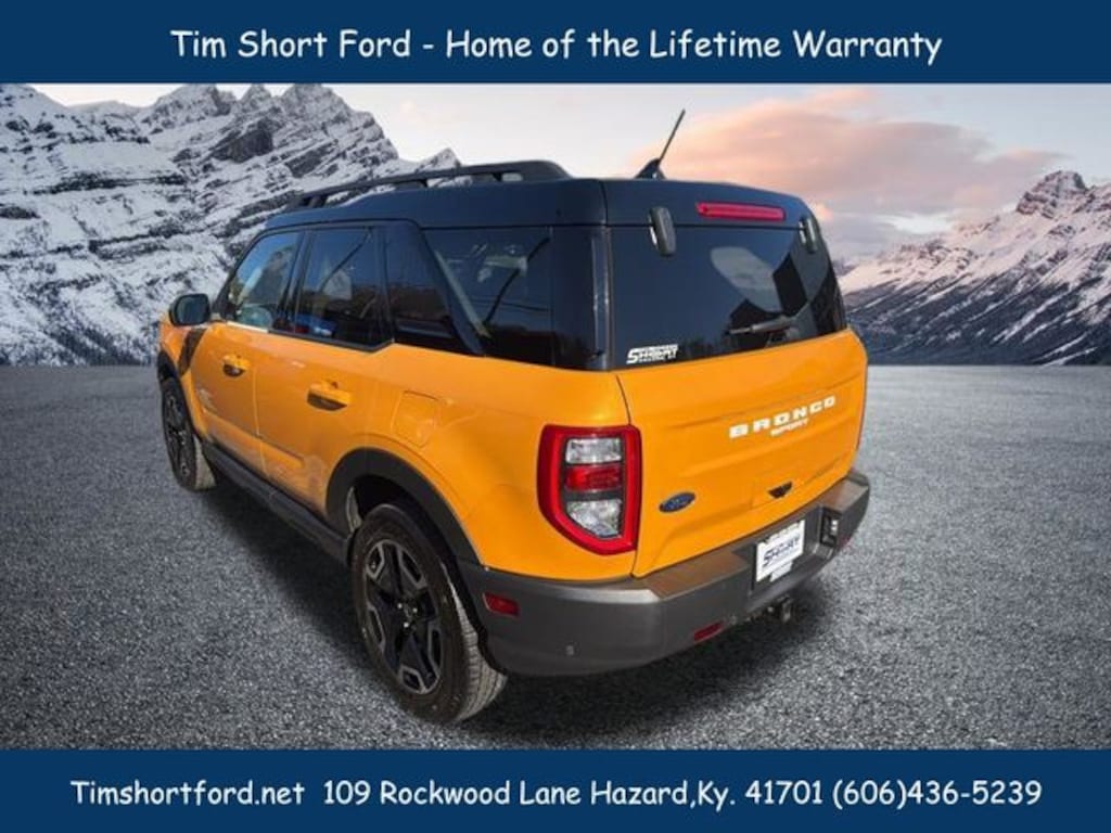 Used 2022 Ford Bronco Sport Outer Banks SUV