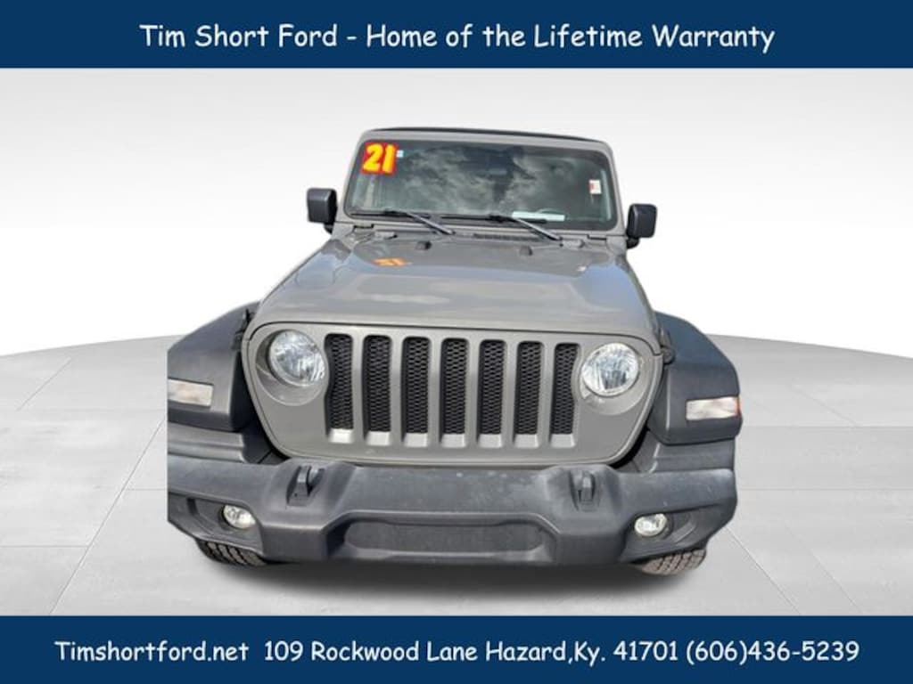 Used 2021 Jeep Wrangler Unlimited Sport SUV
