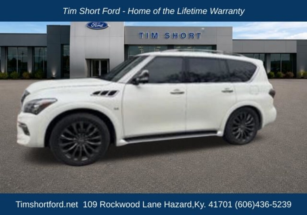 Used 2017 INFINITI QX80 Limited SUV
