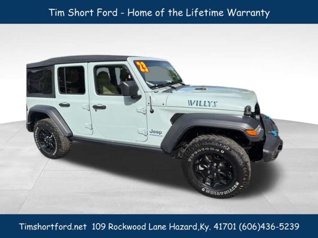Used 2023 Jeep Wrangler 4xe SUV