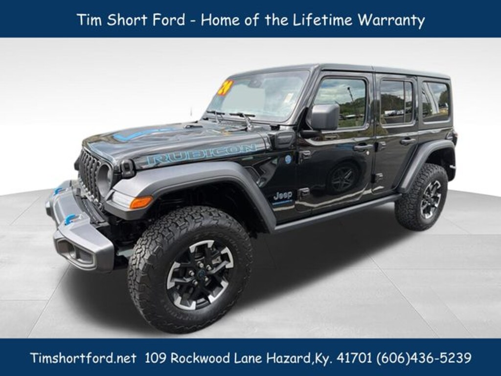 Used 2024 Jeep Wrangler 4xe Rubicon SUV