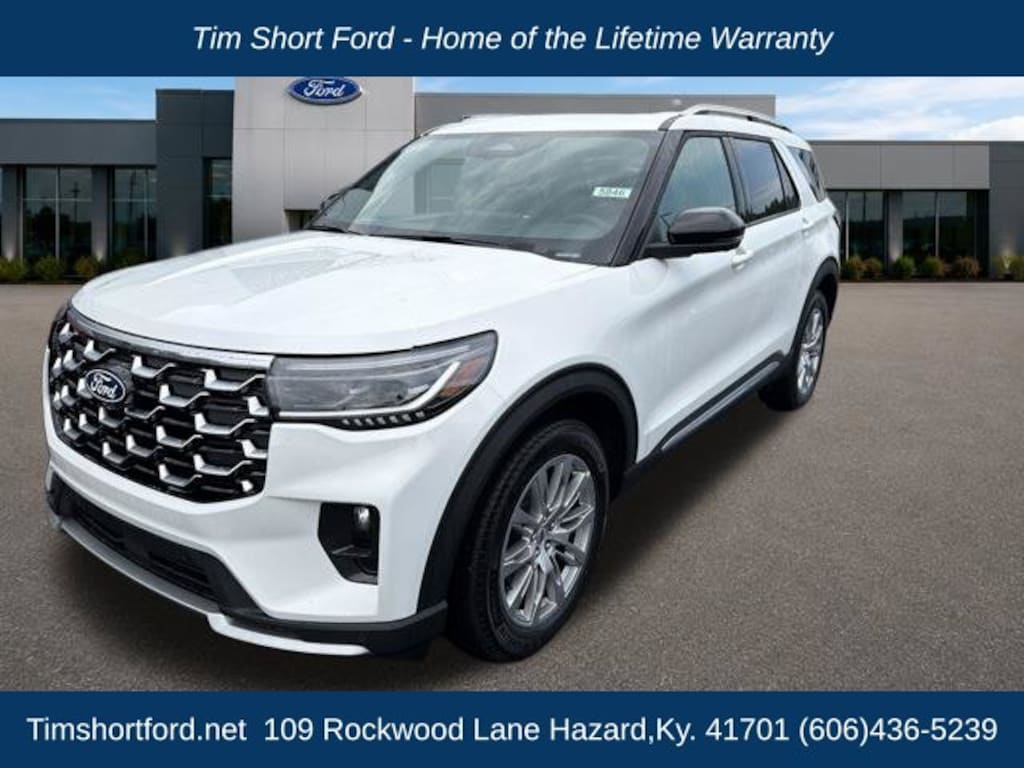 New 2027 Ford Explorer Platinum SUV