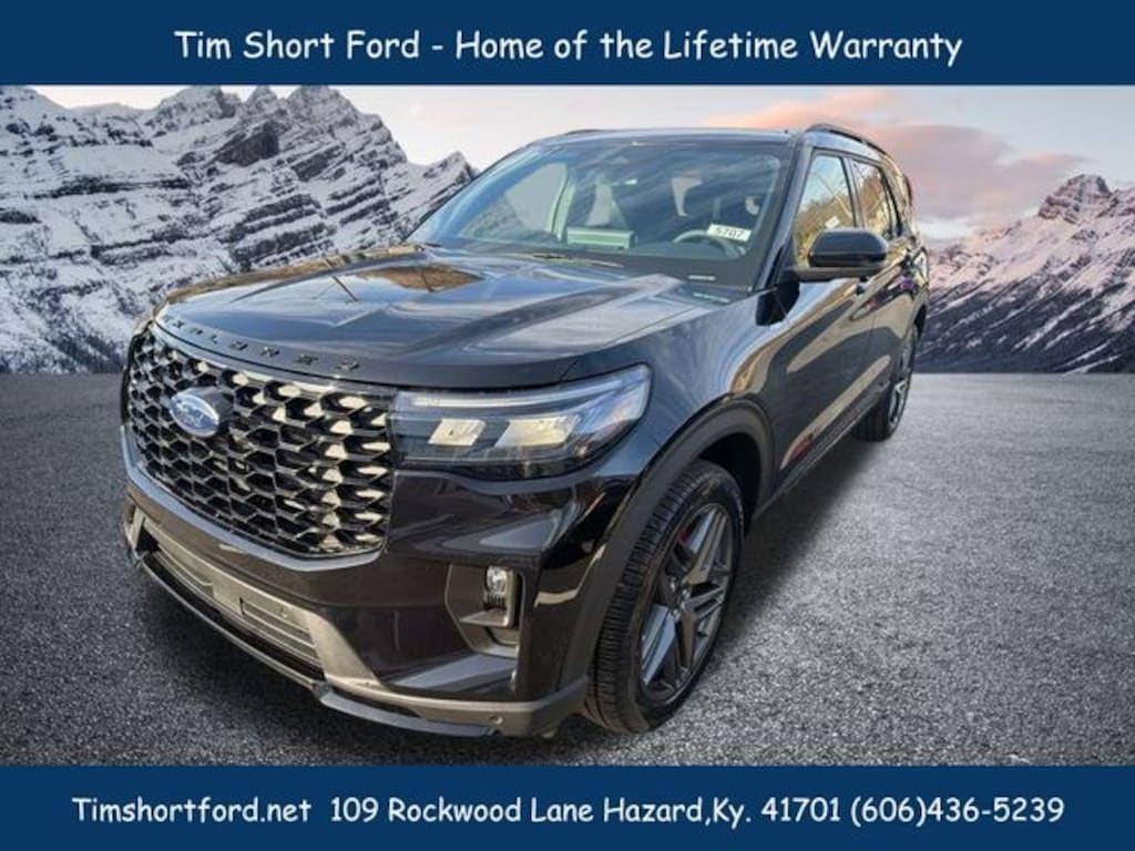 New 2026 Ford Explorer ST-Line SUV