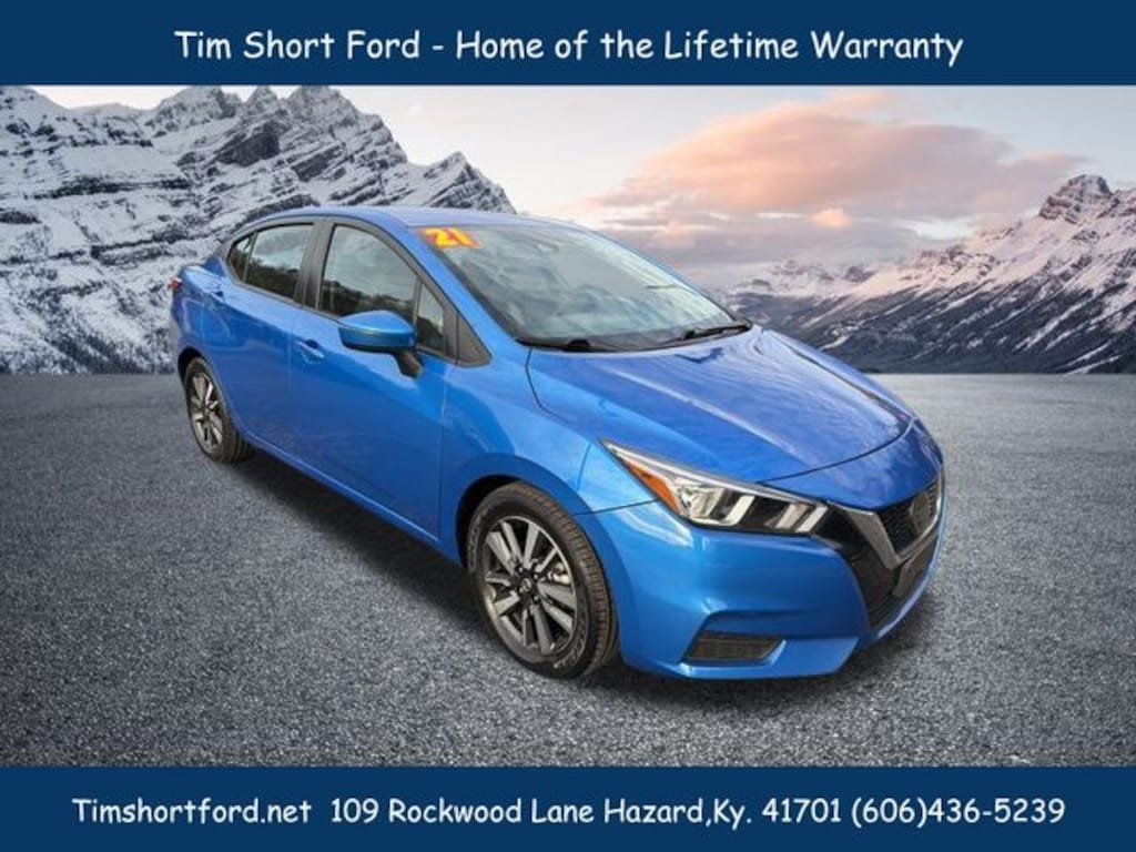 Used 2021 Nissan Versa 1.6 SV Sedan