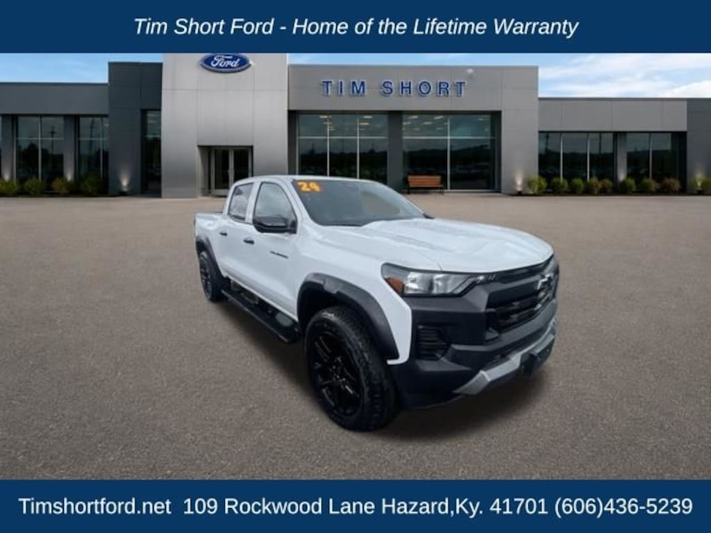 Used 2024 Chevrolet Colorado Trail Boss Truck Crew Cab