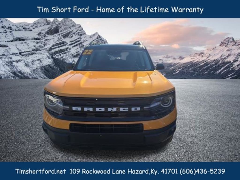 Used 2022 Ford Bronco Sport Outer Banks SUV