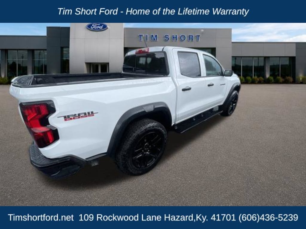 Used 2024 Chevrolet Colorado Trail Boss Truck Crew Cab