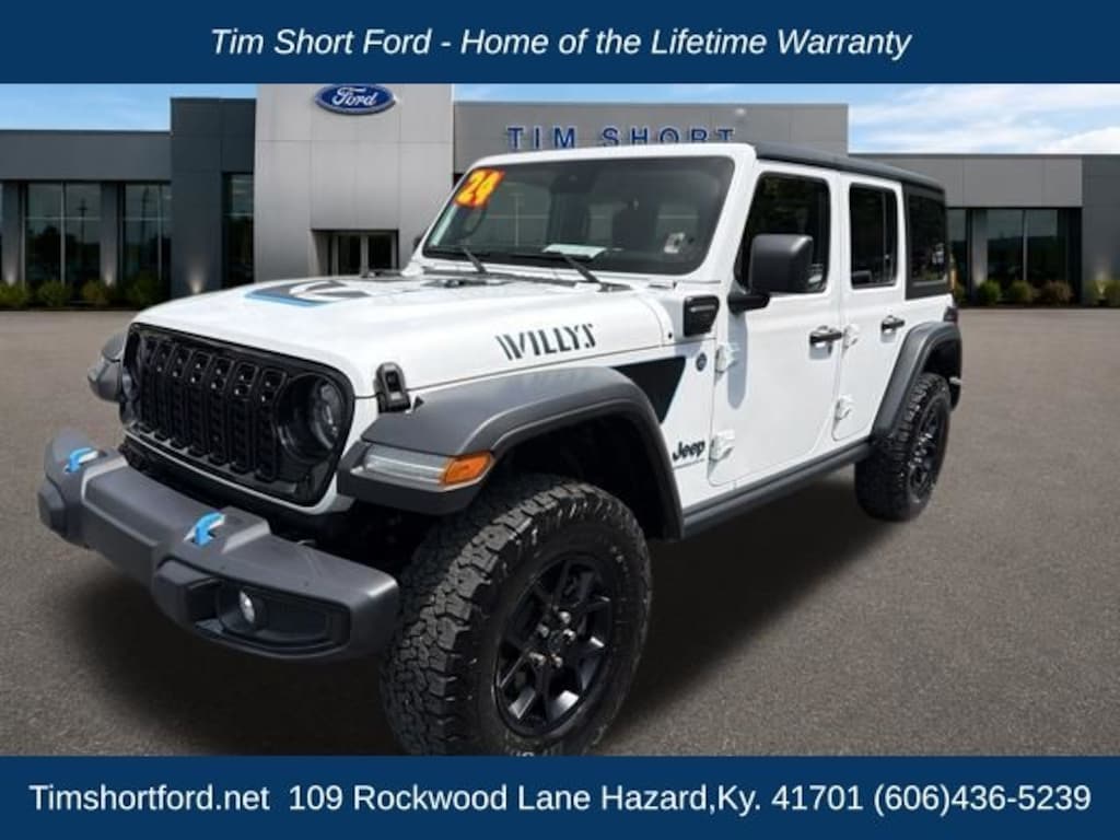 Used 2024 Jeep Wrangler 4xe Sport SUV