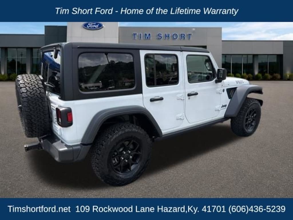 Used 2024 Jeep Wrangler 4xe Sport SUV