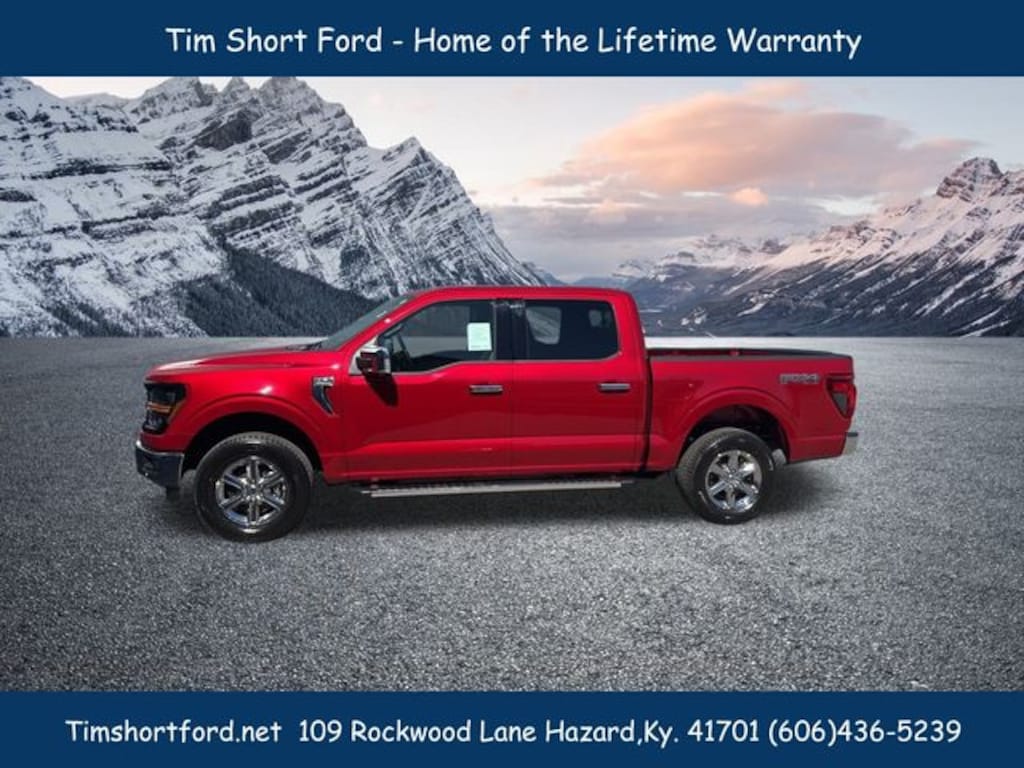 New 2025 Ford F-150 XLT Truck SuperCrew Cab