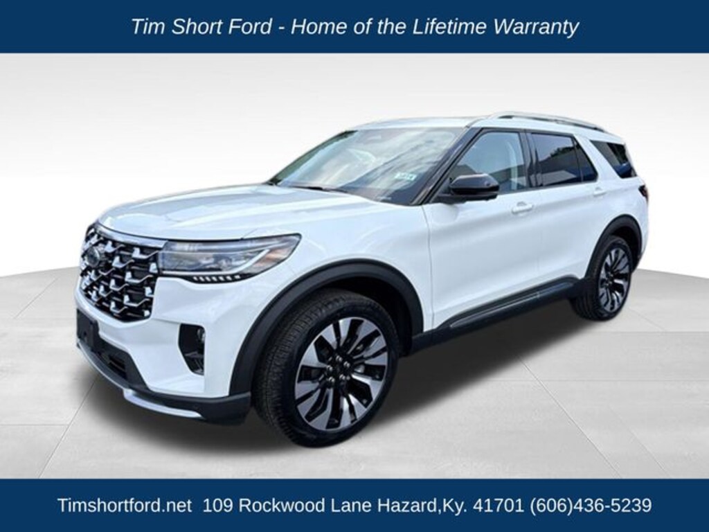 New 2026 Ford Explorer Platinum SUV