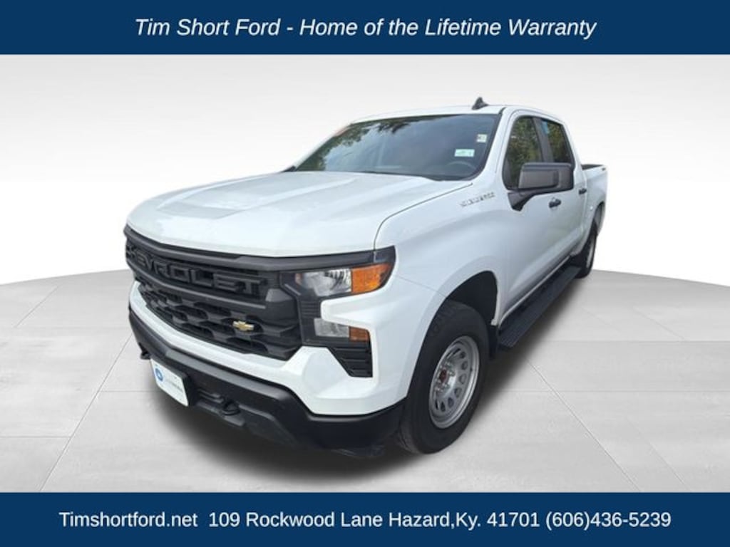 Used 2024 Chevrolet Silverado 1500 Work Truck Truck Crew Cab