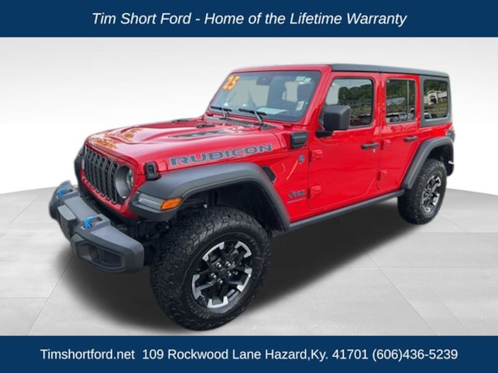 Used 2025 Jeep Wrangler 4xe Rubicon SUV