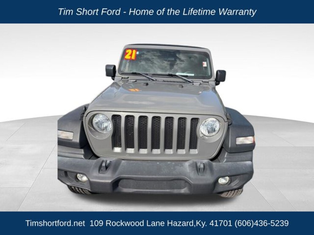 Used 2021 Jeep Wrangler Unlimited Sport SUV
